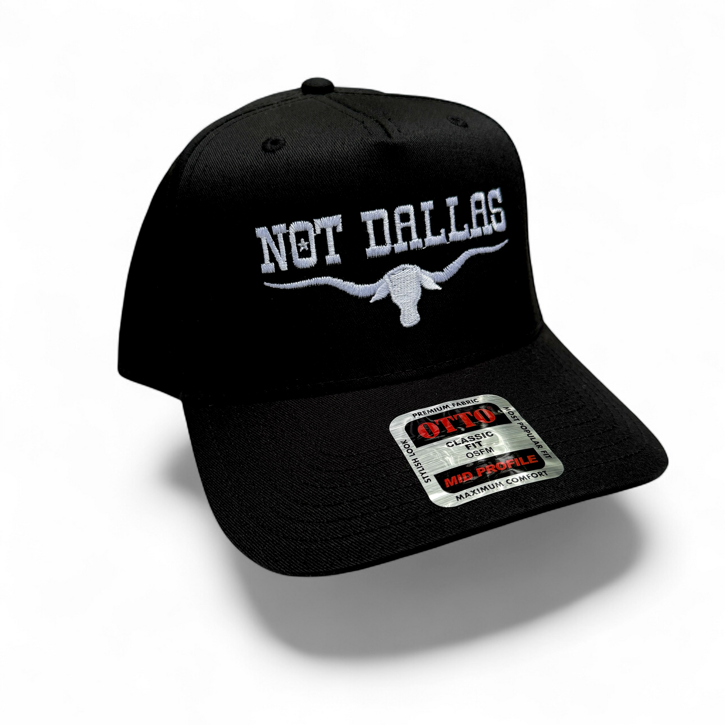 Black NOT DALLAS Hat